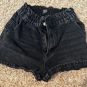 black bdg shorts